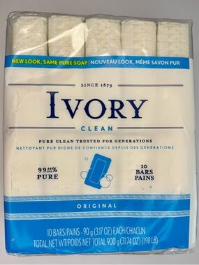 🆕 Ivory Soap Bars Package of 10 🧼